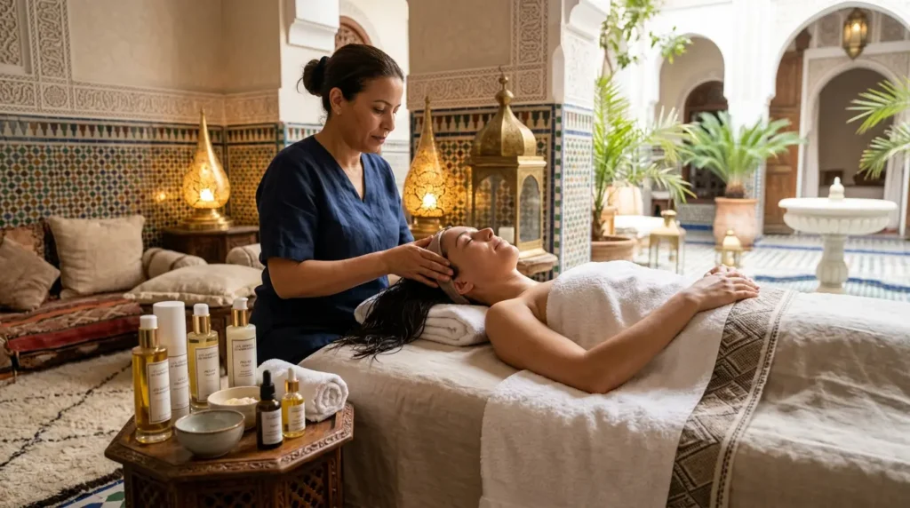 Massage Crânien à Domicile Marrakech