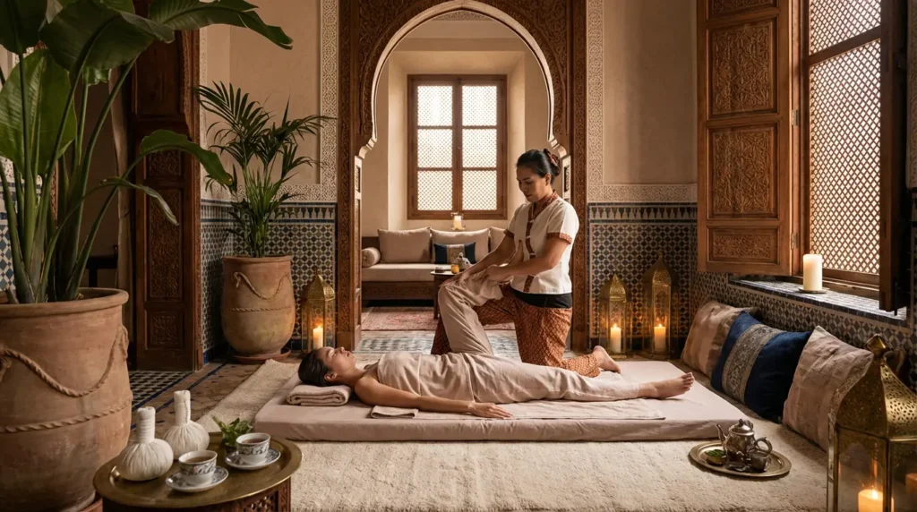 Massage Thaïlandais à Domicile Marrakech _ Expertise Certifiée