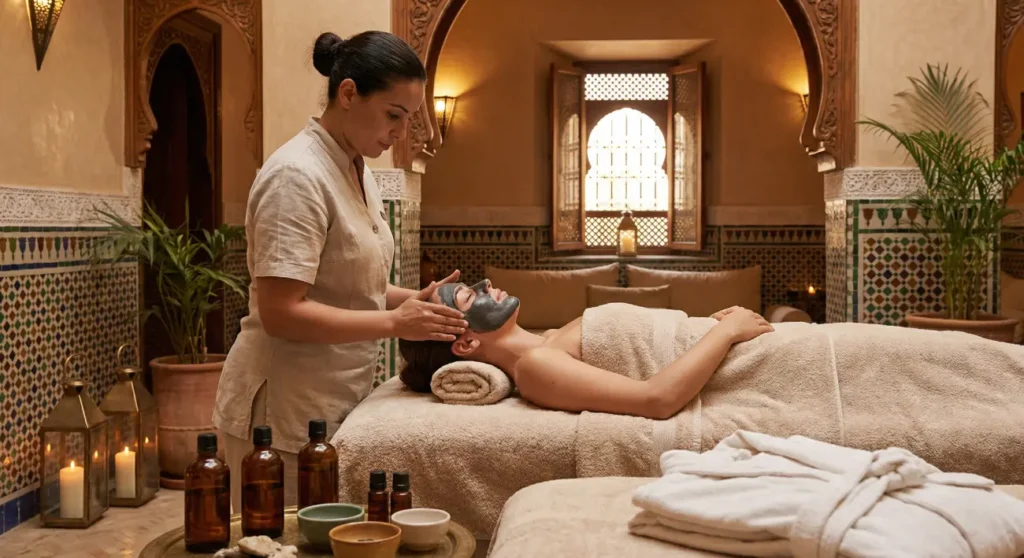 Soin Visage & Massage Crânien à Domicile Marrakech